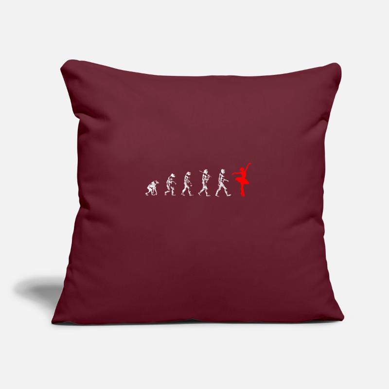 Evolution des danseurs Coussin et housse de 45 x 45 cm