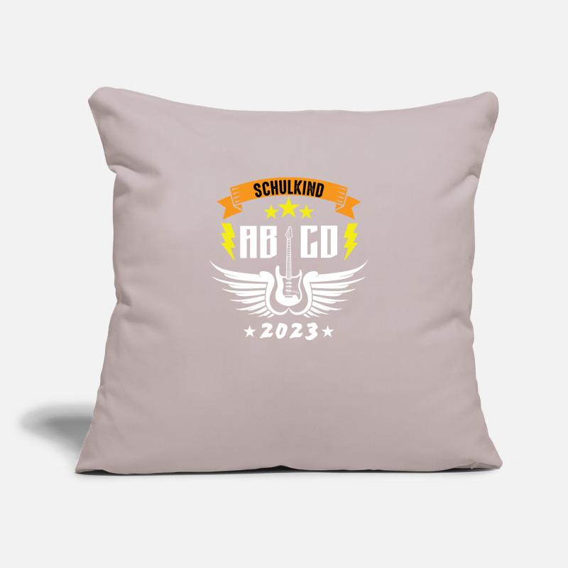 Schulkind Ab-Cd Sofakissen mit Füllung 45 x 45 cm