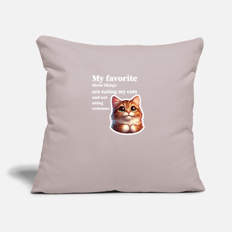 Ne pas utiliser de virgules Coussin et housse de 45 x 45 cm