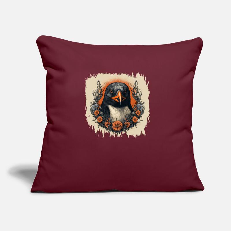 Pingouin dansant présente déclaration Cool Coussin et housse de 45 x 45 cm