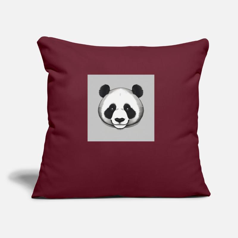 Simplement panda Coussin et housse de 45 x 45 cm