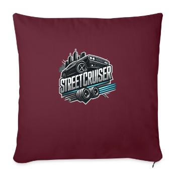 Ville Streetcruiser - Coussin et housse de 45 x 45 cm - bordeaux - Devant