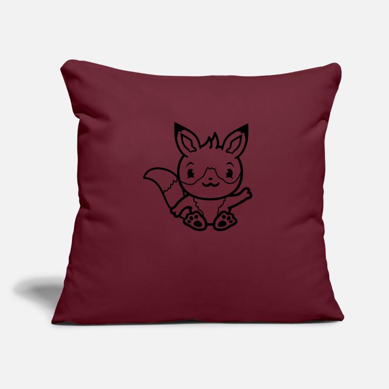 Fuchs Rotfuchs Wildes Tier Schlauer Wald Bewohner Sofakissen mit Füllung 45 x 45 cm