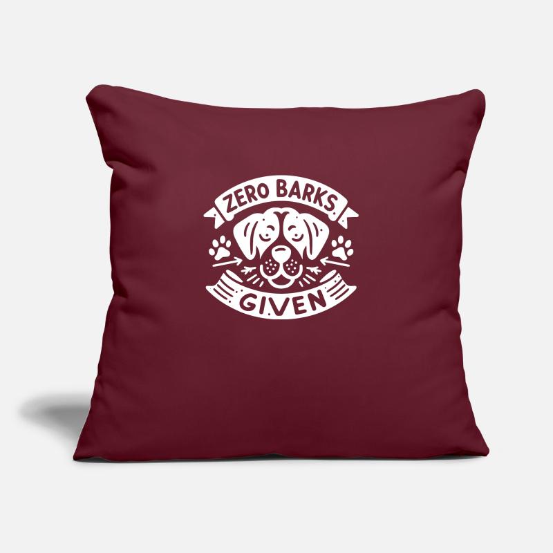 Zero Barks Given Sofa pillow with filling 45cm x 45cm