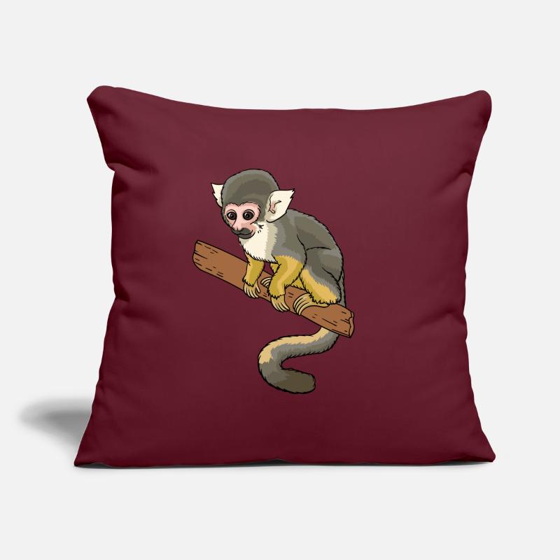 Squirrel monkey squirrel monkey primate Sofa pillow with filling 45cm x 45cm