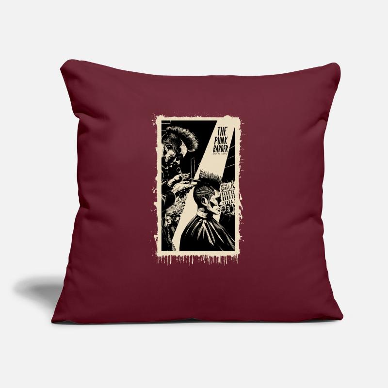 Punk barber sharp cuts Sofa pillow with filling 45cm x 45cm