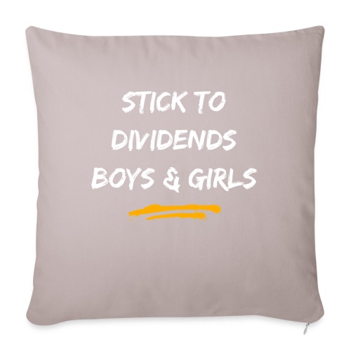 Stick to Dividends Boys and Girls - Sofa pillow with filling 45cm x 45cm