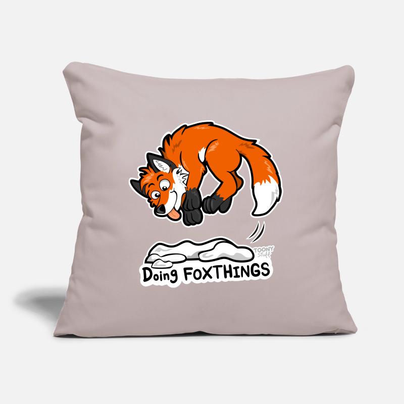 Rotfuchs Doing Foxthings Sofakissen mit Füllung 45 x 45 cm