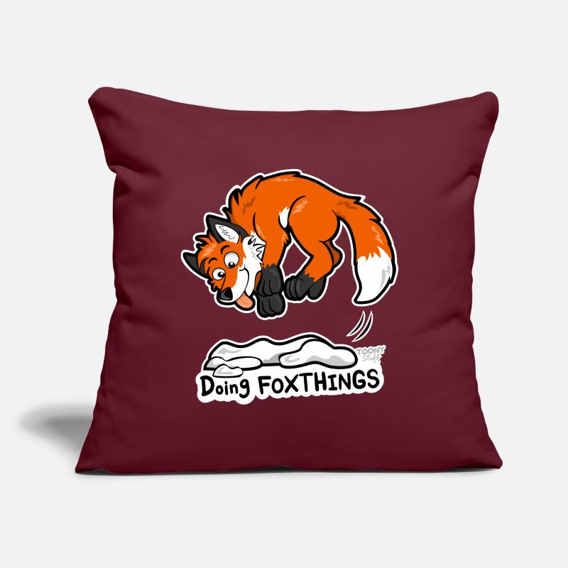 Rotfuchs Doing Foxthings Sofakissen mit Füllung 45 x 45 cm