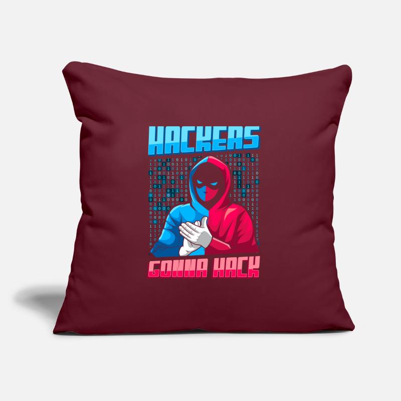 Programmer Coder Software Developer Sofa pillow with filling 45cm x 45cm