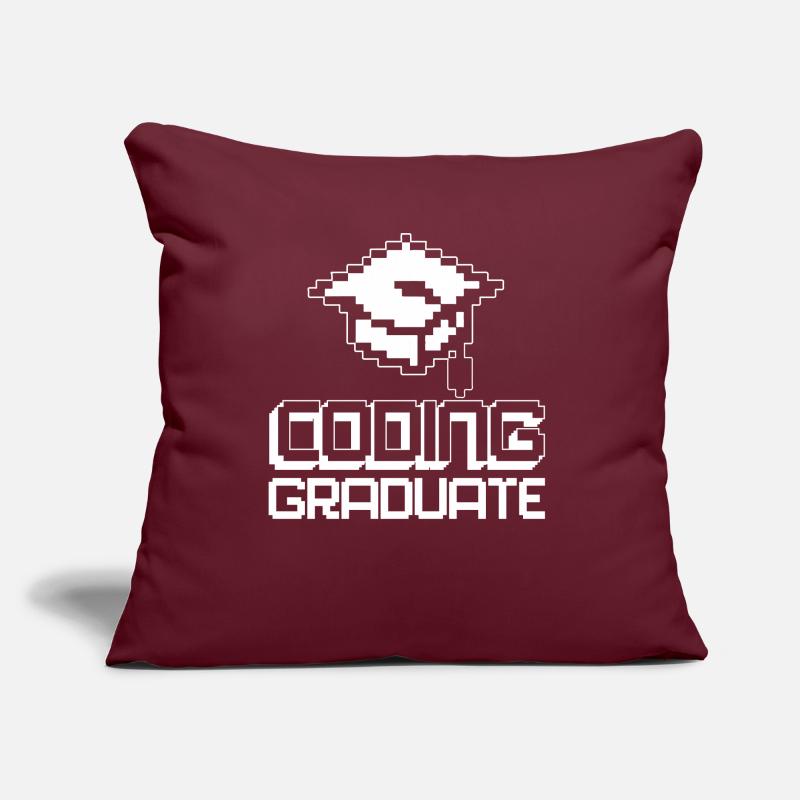 Programmer Coder Software Developer Sofa pillow with filling 45cm x 45cm