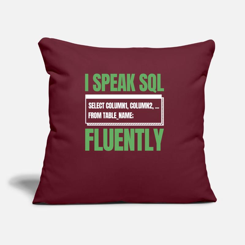 Developer Coder Programmer Humor Sofa pillow with filling 45cm x 45cm