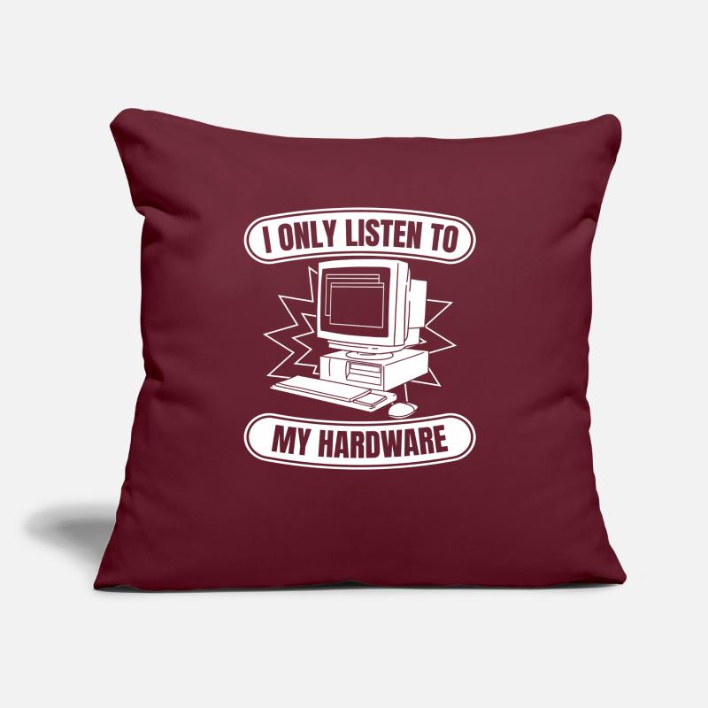 Developer Coder Programmer Hardware Sofa pillow with filling 45cm x 45cm