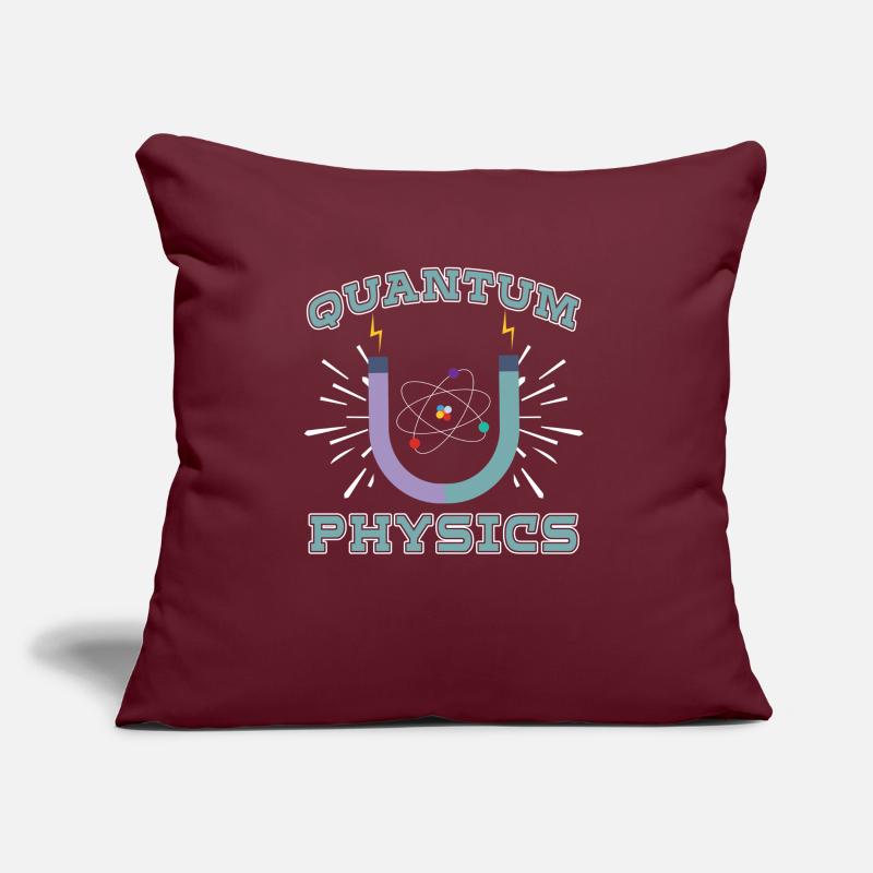 Physics Physicists Reaction Quantum Physics Sofa pillow with filling 45cm x 45cm