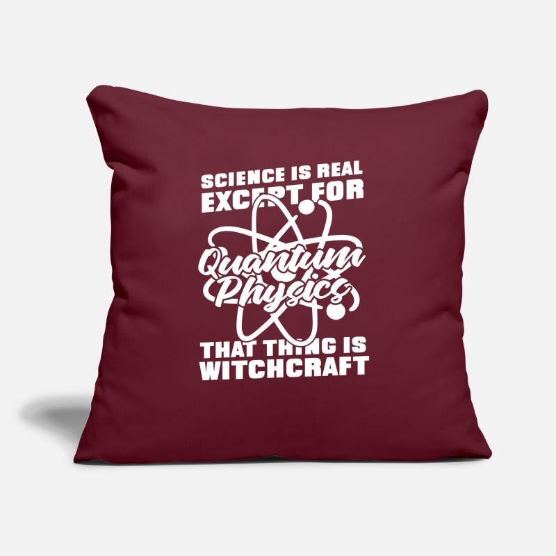 Physics Physicists Quantum Physics Sofa pillow with filling 45cm x 45cm