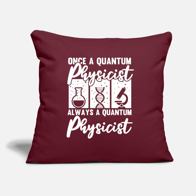 Physics Physicists Quantum Physics Sofa pillow with filling 45cm x 45cm