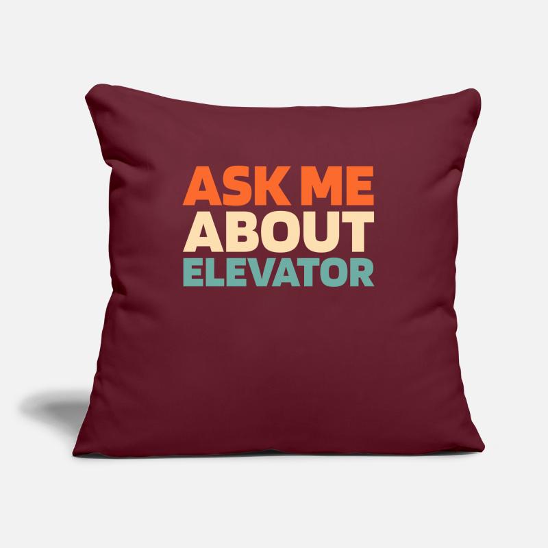 Elevator Elevator Sofa pillow with filling 45cm x 45cm
