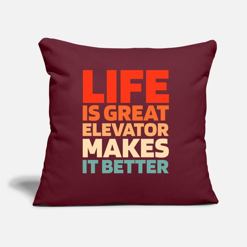 Elevator Elevator Sofa pillow with filling 45cm x 45cm