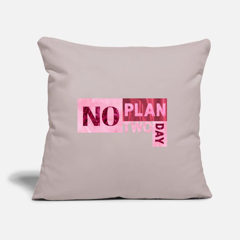 No Plan two day Sofa pillow with filling 45cm x 45cm