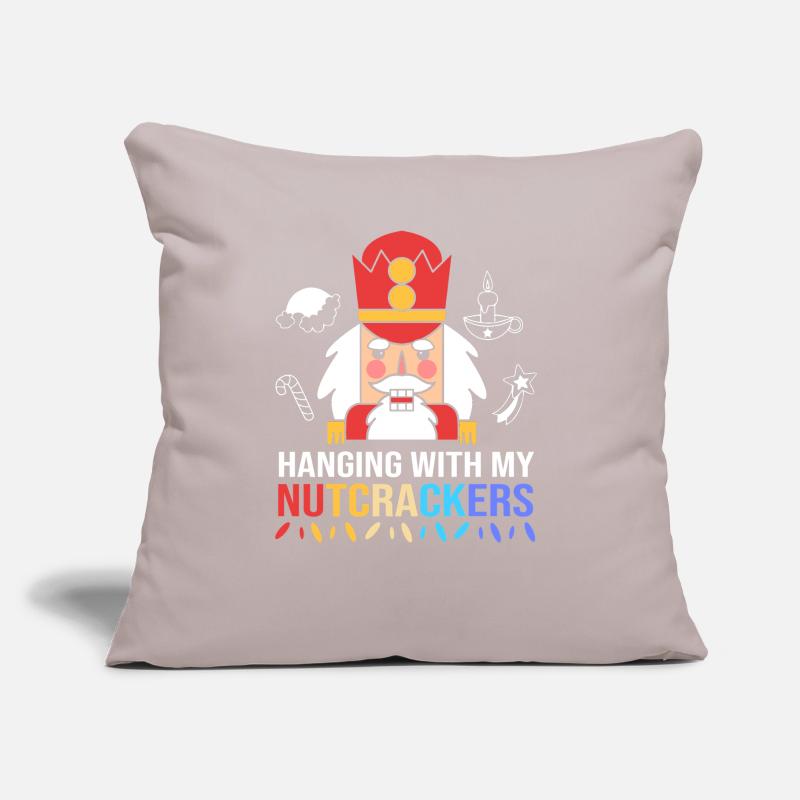 Nutcracker Christmas Sofa pillow with filling 45cm x 45cm