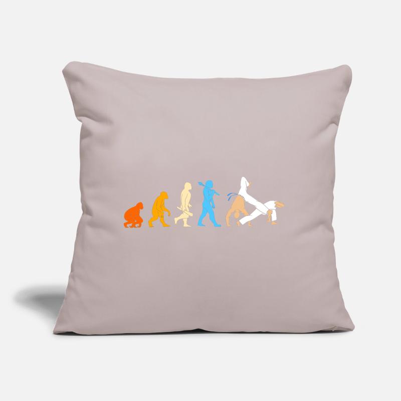 Évolution de la capoeira Coussin et housse de 45 x 45 cm