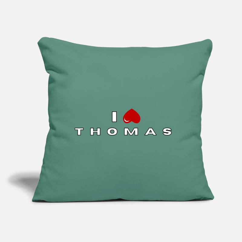 I hate Thomas Sofa pillow with filling 45cm x 45cm