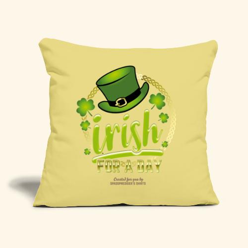 Irland St. Patrick's Day Design Irish For A Day - Sofakissen mit Füllung 45 x 45 cm