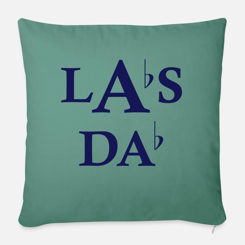 LAsS DAs - Sofakissen mit Füllung 45 x 45 cm - Tanngrün