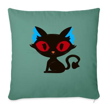 buy ragdoll cat - Sofa pillow with filling 45cm x 45cm - cypress green - Front