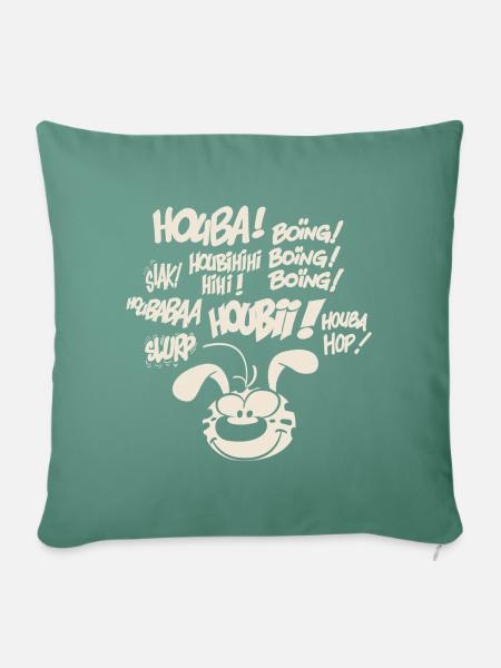 Marsupilami Design Houba - Sofakissen mit Füllung 45 x 45 cm - Tanngrün