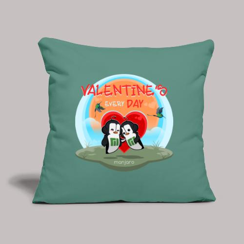 Manjaro Valentine's day every day - Sofa pillow with filling 45cm x 45cm