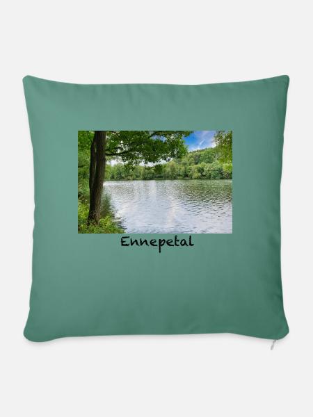 Foto Art Design für Fashion und Accessoires - Sofakissen mit Füllung 45 x 45 cm - Tanngrün