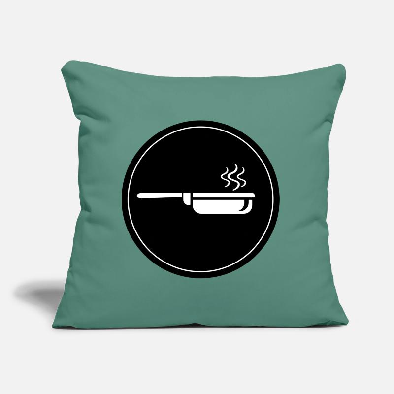 Cuisson à la poêle Coussin et housse de 45 x 45 cm