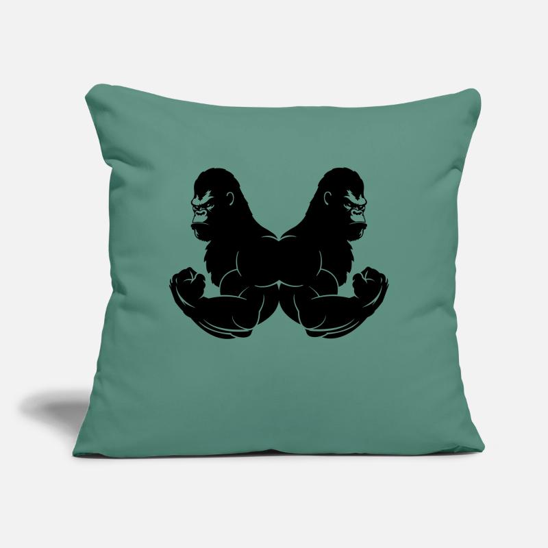 Gorille 2 Coussin et housse de 45 x 45 cm