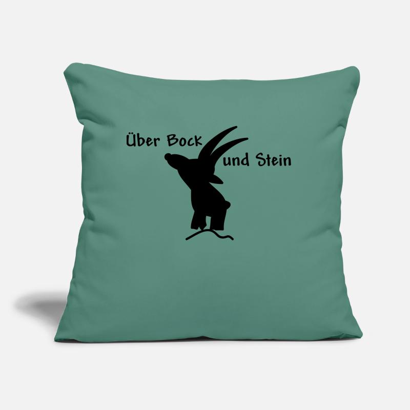 Über Bock und Bein Sofakissen mit Füllung 45 x 45 cm