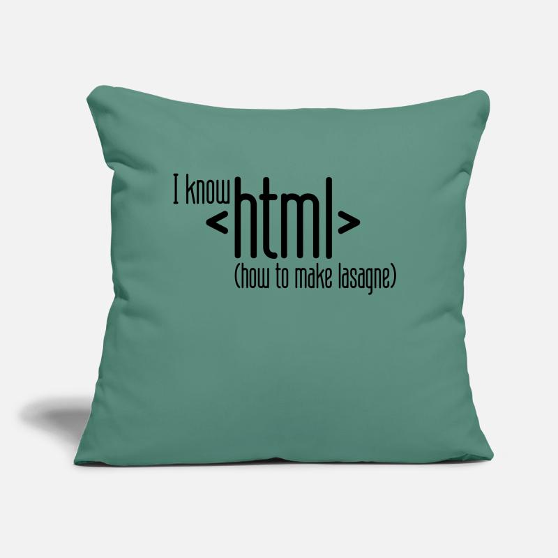 je sais html Coussin et housse de 45 x 45 cm