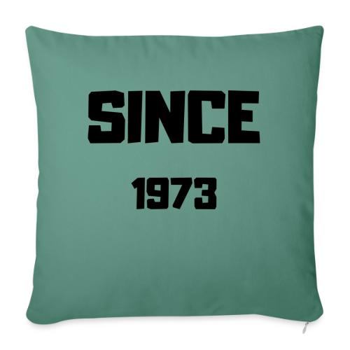 1973 - Coussin et housse de 45 x 45 cm