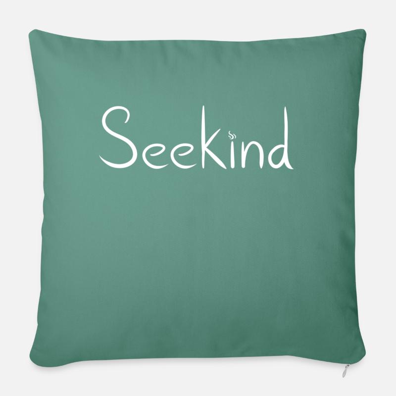Seekind - Sofakissen mit Füllung 45 x 45 cm - Tanngrün