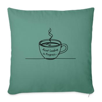 Mug - Asset Loading - Sofa pillow with filling 45cm x 45cm - cypress green - Front