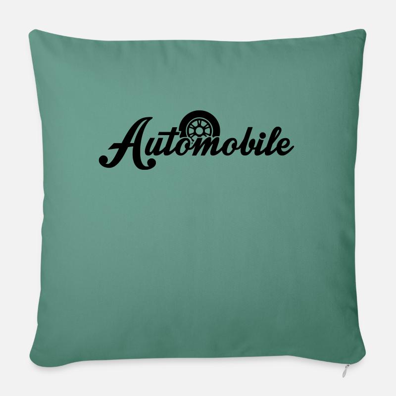 automobile - Sofakissen mit Füllung 45 x 45 cm - Tanngrün