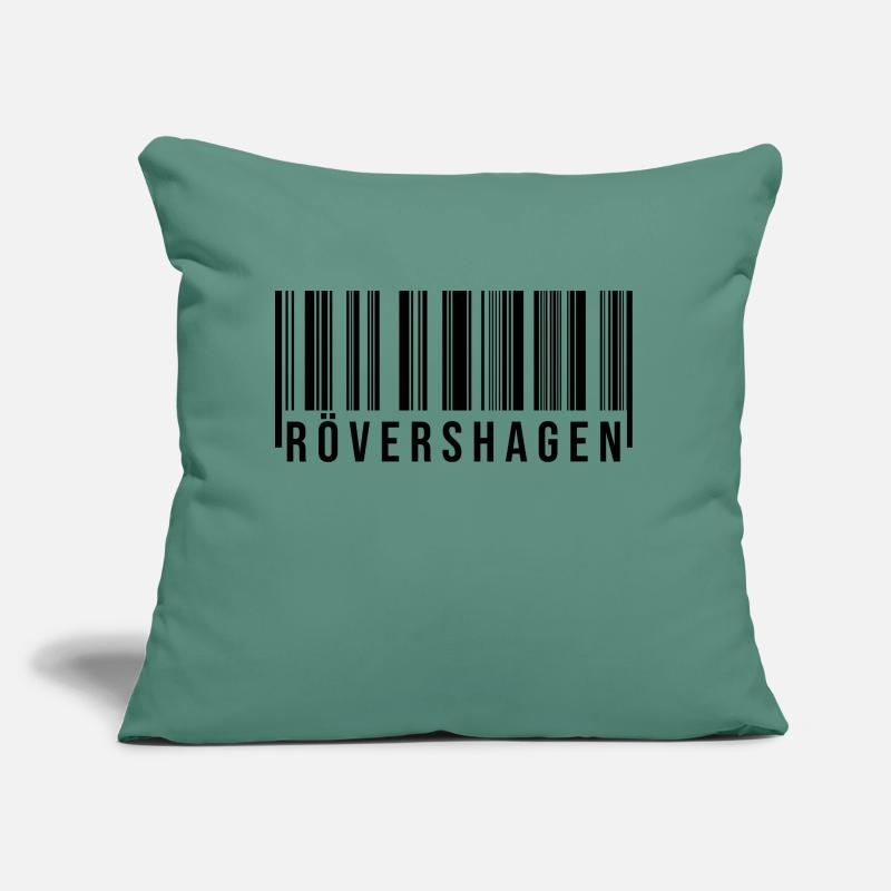 Rövershagen Strichcode Sofakissen mit Füllung 45 x 45 cm