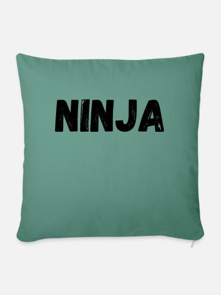 Ninja - Sofakissen mit Füllung 45 x 45 cm - Tanngrün