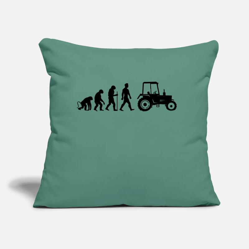 Tractor Evolution Sofa pillow with filling 45cm x 45cm