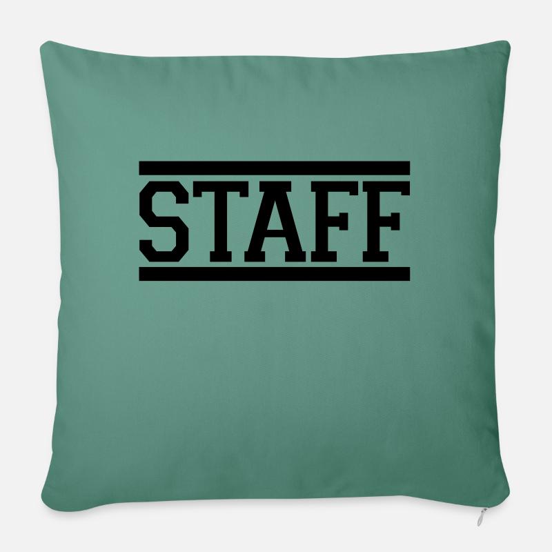 staff - Sofakissen mit Füllung 45 x 45 cm - Tanngrün