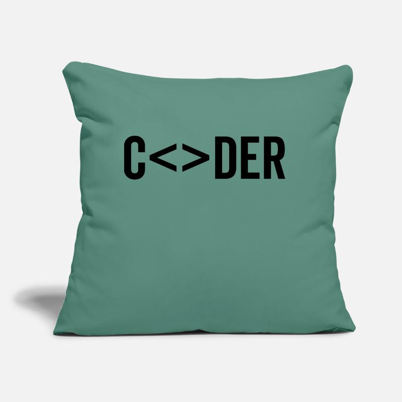 Codeur Coussin et housse de 45 x 45 cm