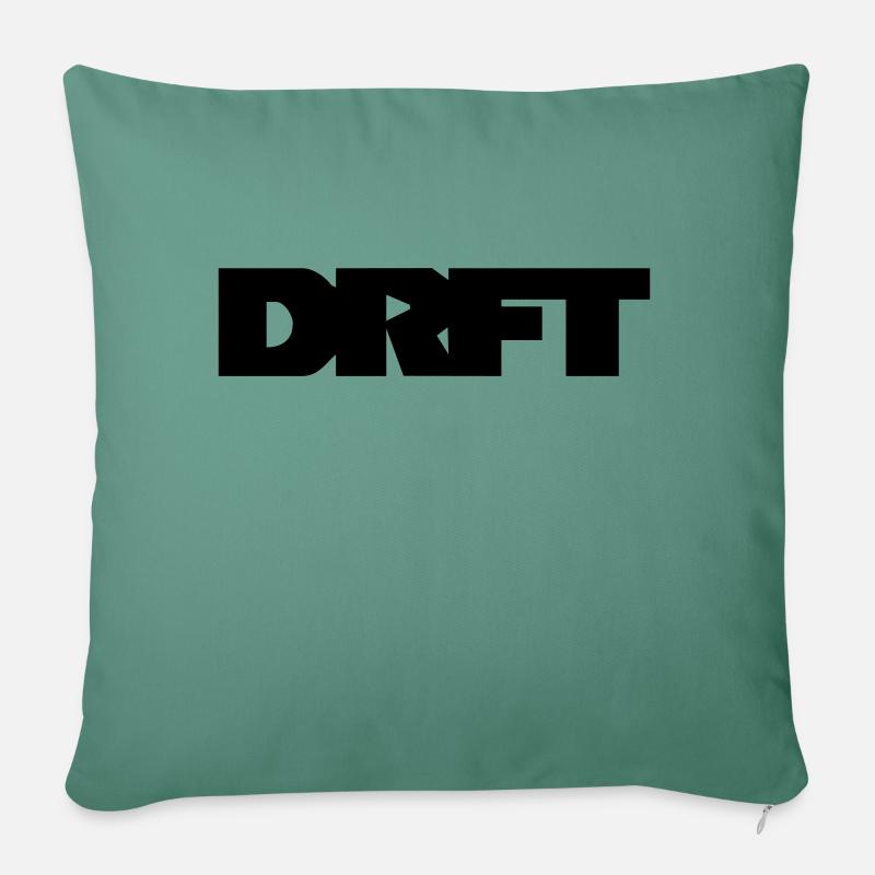 drft - driften - Sofakissen mit Füllung 45 x 45 cm - Tanngrün
