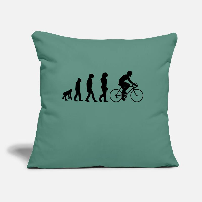 cycling evolution Sofa pillow with filling 45cm x 45cm