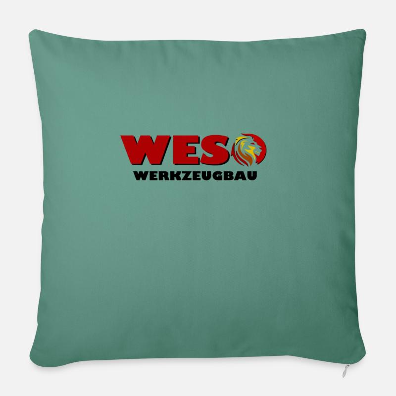 weso - Sofakissen mit Füllung 45 x 45 cm - Tanngrün