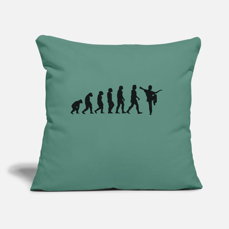 Évolution du Kung Fu Coussin et housse de 45 x 45 cm