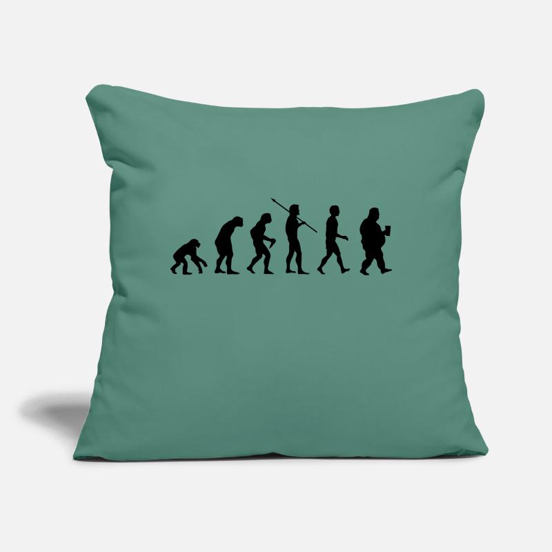 Funny evolution Sofakissen mit Füllung 45 x 45 cm